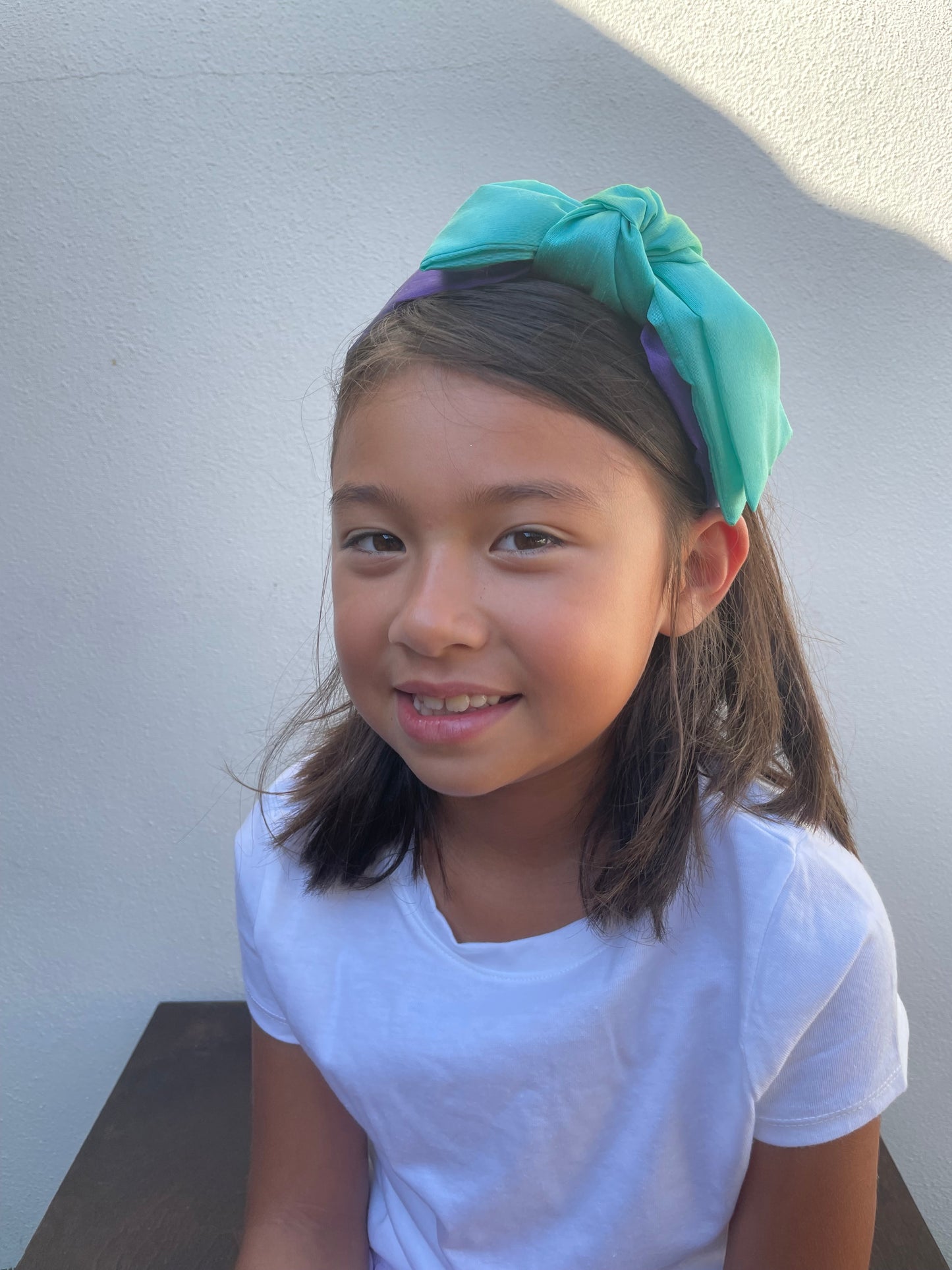 Ariel Twisted bow headband