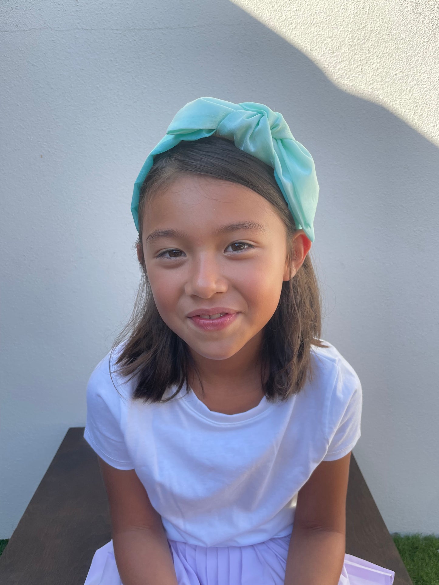 Jasmine Twisted bow headband