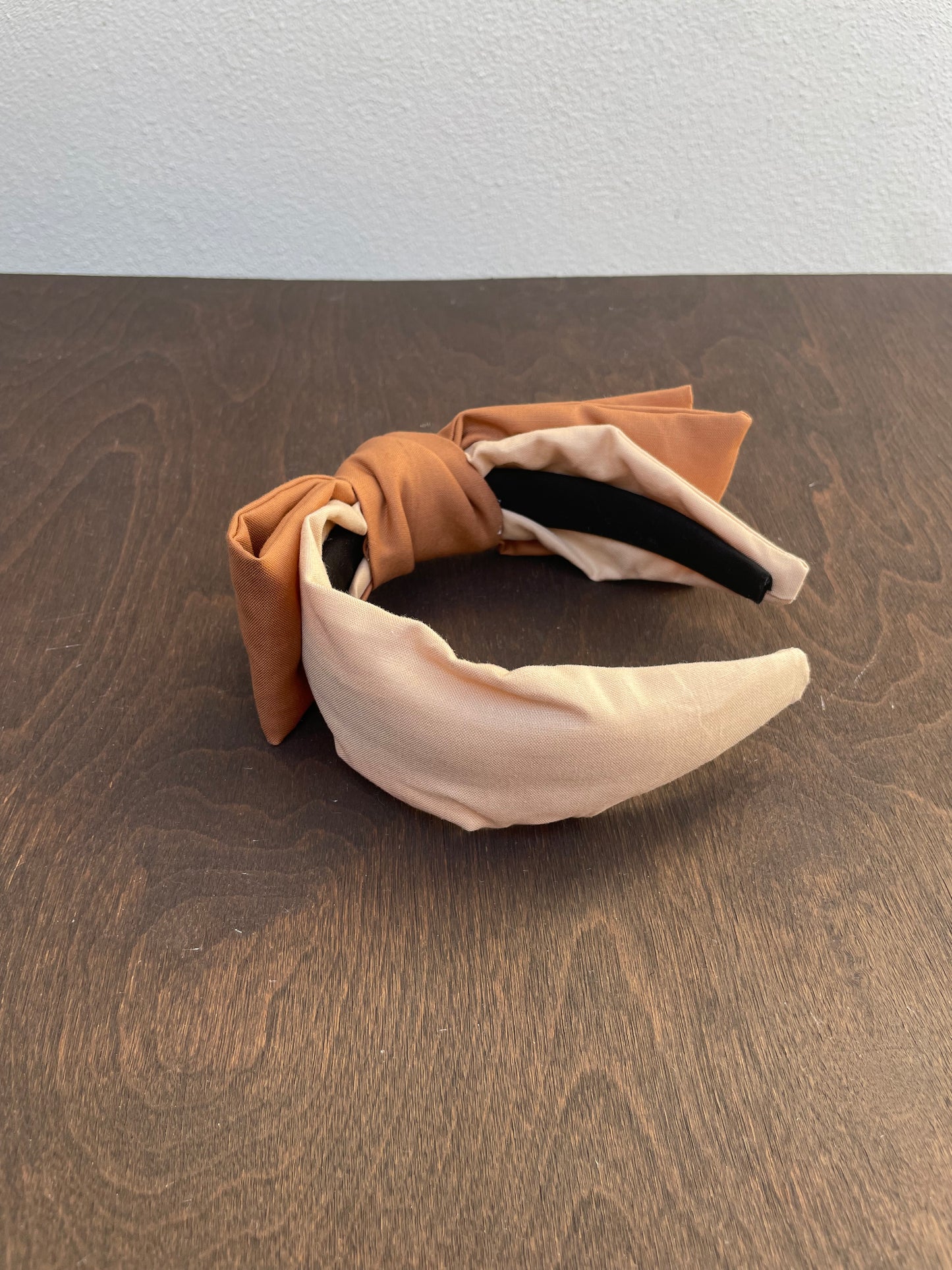 Mocha latte twisted bow collection