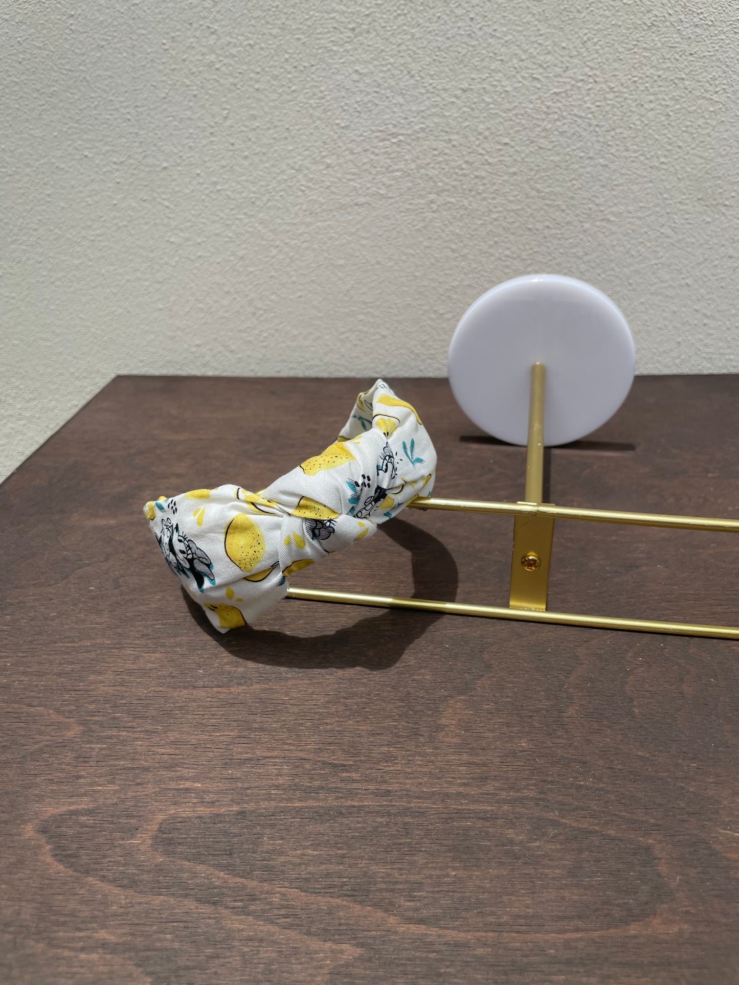 Minnie lemon headband
