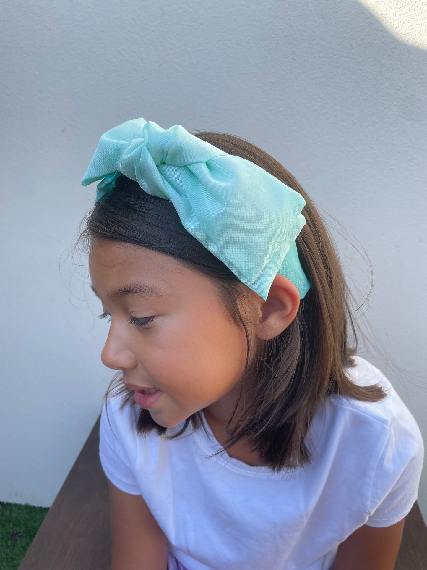 Jasmine Twisted bow headband