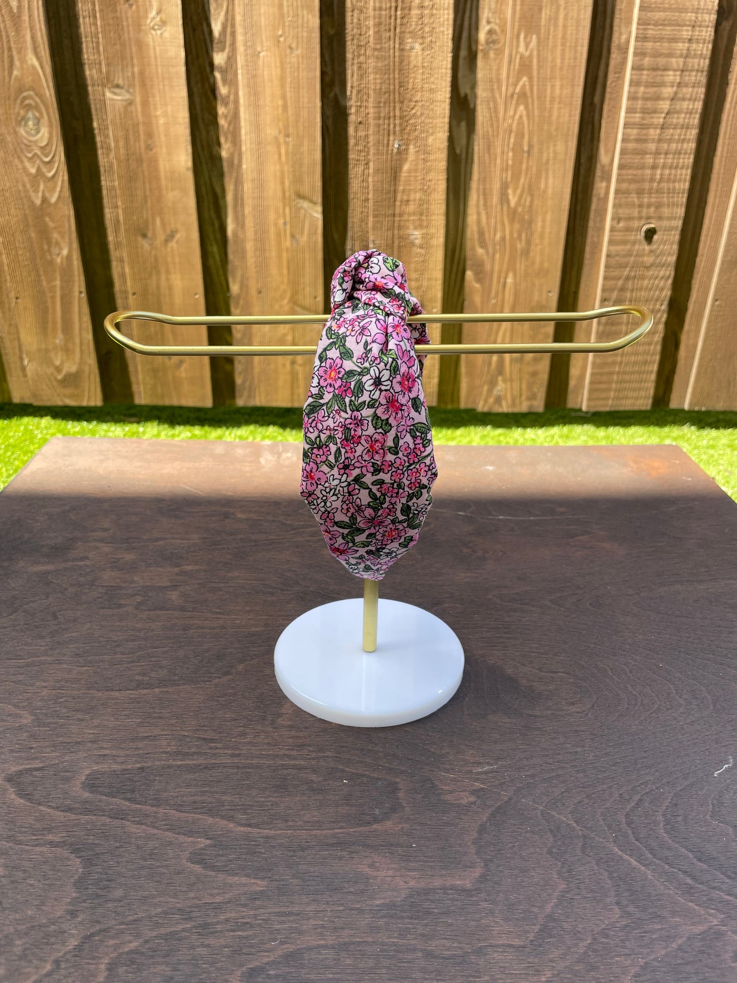 Wild bloom headband in pink