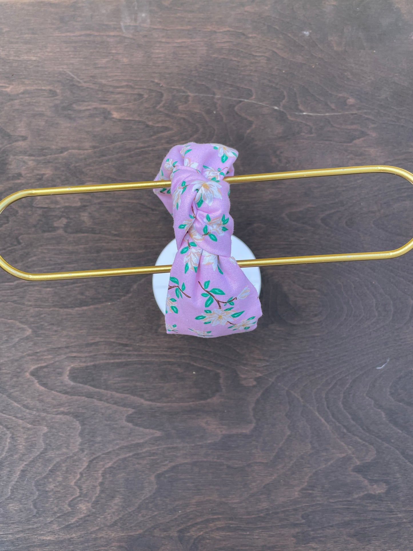 Twine & Petal headband in pink