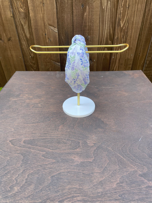Lavender field headband